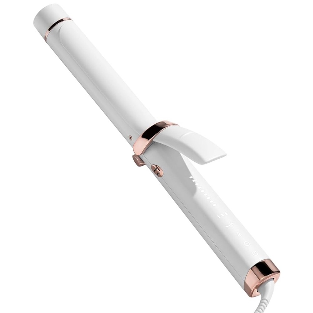 T3 Curl ID 1.25" Digital Ceramic Curling Iron with Smart Touch Interface White